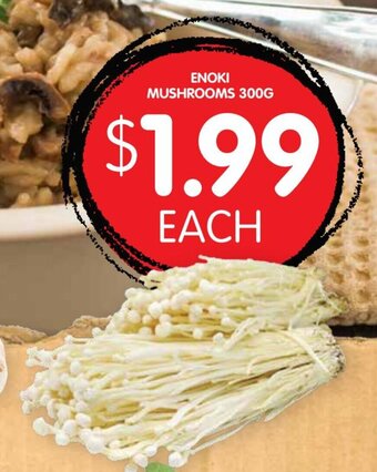 Spudshed Enoki Mushrooms 300g offer