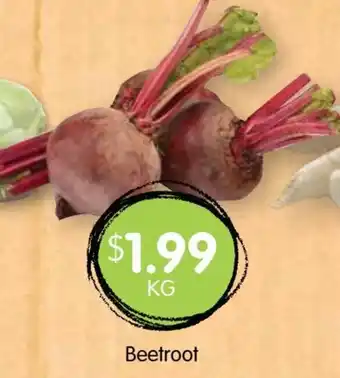 Spudshed Beetroot per kg offer