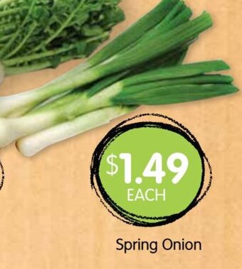 Spudshed Spring Onions offer