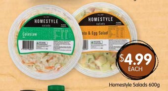 Spudshed Homestyle Salads 600g offer