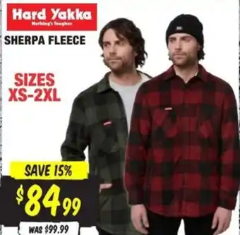 Aussie Disposals SHERPA FLEECE offer