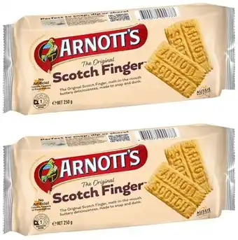 Coles Arnott's Scotch Finger Biscuit 250g offer