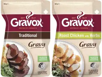 Coles Gravox Gravy or Finishing Sauce 165g offer
