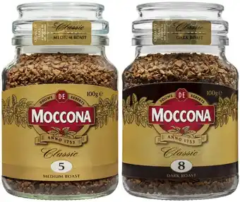 Coles Moccona Freeze Dried Instant Coffee 95g-100g offer