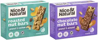 Coles Nice & Natural Nut Bars 180g-192g offer