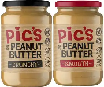 Coles Pic's Really Good Peanut Butter 380g offer