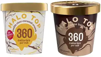Coles Halo Top Tub 473mL offer