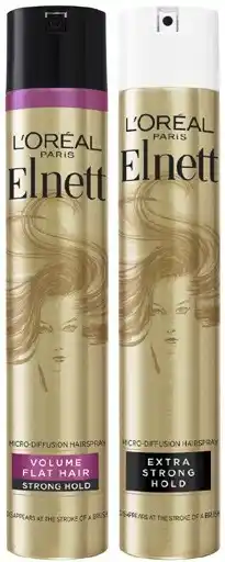 Coles L'Oréal Elnett Hairspray 400mL offer