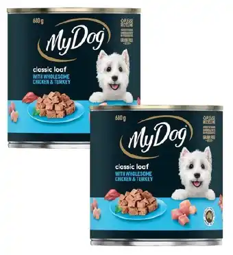 Coles My Dog Dog Food 680g offer