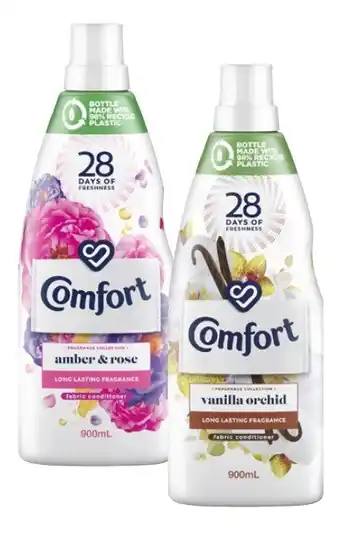 Coles Comfort Fabric Conditioner Fragrance Collection 900mL offer