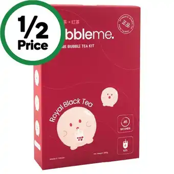 Woolworths Bubbleme At Home Bubble Tea Kit 280g offer
