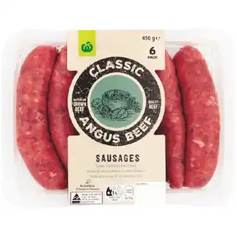 Woolworths Woolworths Premium Butcher Style Sausage Varieties 450-500g offer