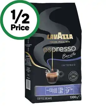 Woolworths Lavazza Espresso Barista Beans 1 kg – Excludes Lavazza Barista Organic Beans 1 kg offer