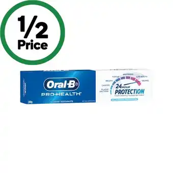 Woolworths Oral-B Pro Health Toothpaste 200g offer