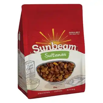 Sunbeam Sultanas 1 kg