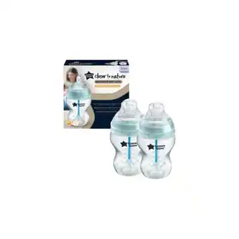 Woolworths Tommee Tippee Anti-Colic Feeding Bottles 260ml Pk 2 offer