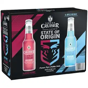 Vodka Cruiser SOO Exclusive Pack Bottles 10x275ml