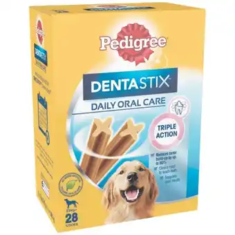 Woolworths Pedigree Dentastix Dog Treats Pk 28 offer