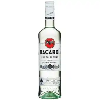 Woolworths Bacardi Rum 700ml offer