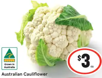 IGA Australian Cauliflower offer