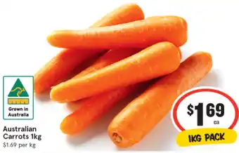 IGA Australian Carrots 1kg offer