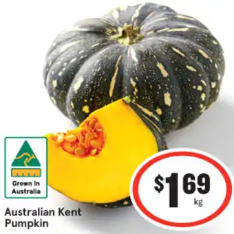 IGA Australian Kent Pumpkin offer