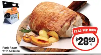 IGA Pork Roast with Crackle offer