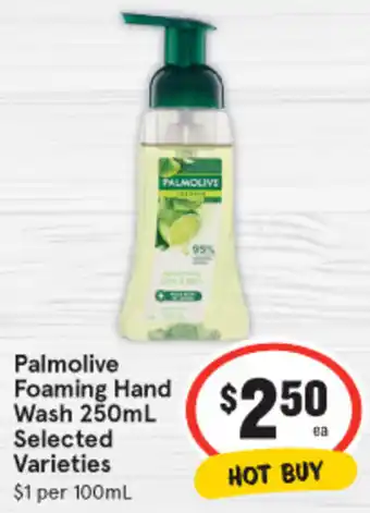 IGA Palmolive Foaming Hand Wash 250mL Selected Varieties offer