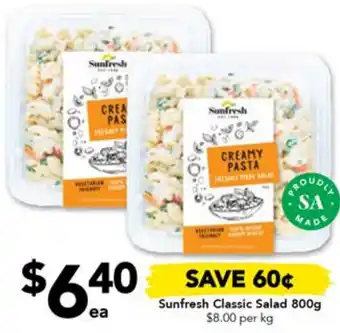 Drakes Sunfresh Classic Salad 800g offer