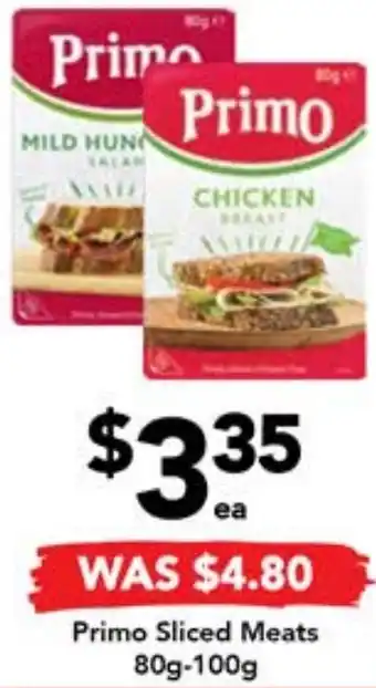Drakes Primo Sliced Meats 80g-100g offer