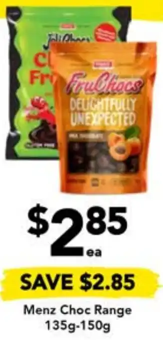 Drakes Menz Choc Range 135g-150g offer