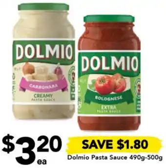 Drakes Dolmio Pasta Sauce 490g-500g offer