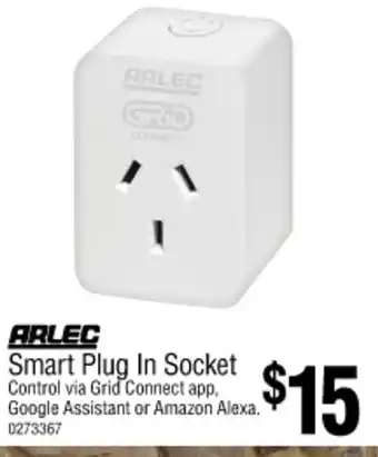 Bunnings ARLEC Smart Plug In Socket offer