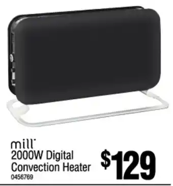 Bunnings mill 2000W Digital Convection Heater offer