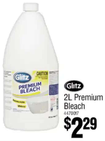 Bunnings Glitz 2L Premium Bleach offer