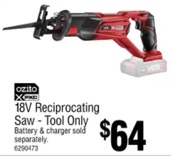 Bunnings 18V Reciprocating Saw - Tool Only offer