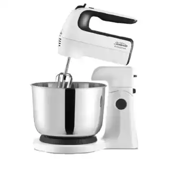 Woolworths Sunbeam Mixmaster Combo Mixer Pro White – MXP1000WH offer