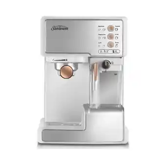 Woolworths Sunbeam Cafe Barista Coffee Machine – White offer