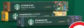 Coles Starbucks Nespresso Compatible Coffee Capsules 10 Pack offer