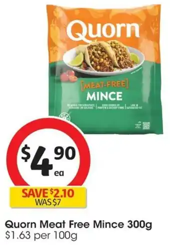 Coles Quorn Meat Free Mince 300g offer