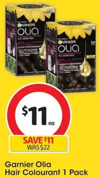 Coles Garnier Olia Hair Colourant 1 Pack offer