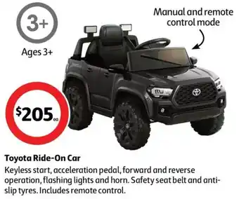 Toyota Ride-On Car