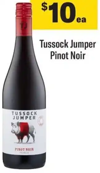 Coles Tussock Jumper Pinot Noir offer