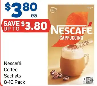 Foodland Nescafé Coffee Sachets 8-10 Pack offer