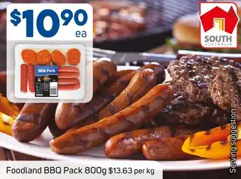 Foodland Foodland BBQ Pack 800g offer