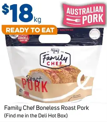 Foodland Family Chef Boneless Roast Pork offer