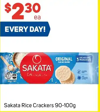 Foodland Sakata Rice Crackers 90-100g offer