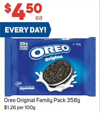 Foodland Oreo Original Family Pack 358g offer