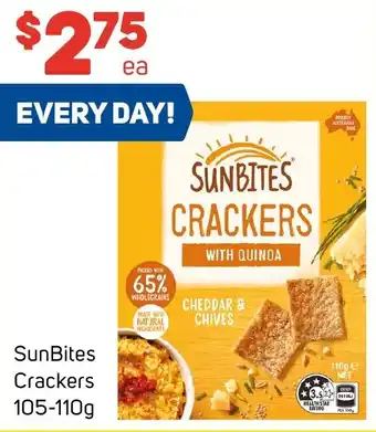 Foodland SunBites Crackers 105-110g offer