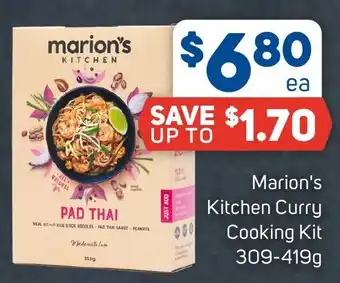 Foodland Marion's Kitchen Curry Cooking Kit 309-419g offer